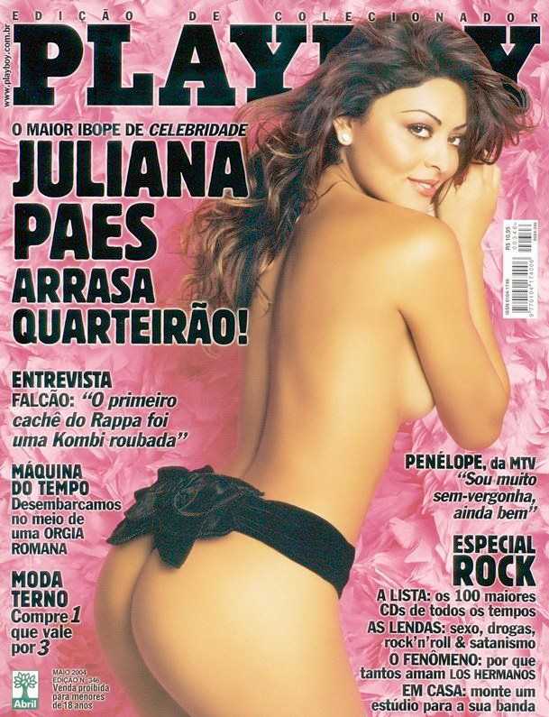 Atriz Juliana Paes pelada na Playboy
