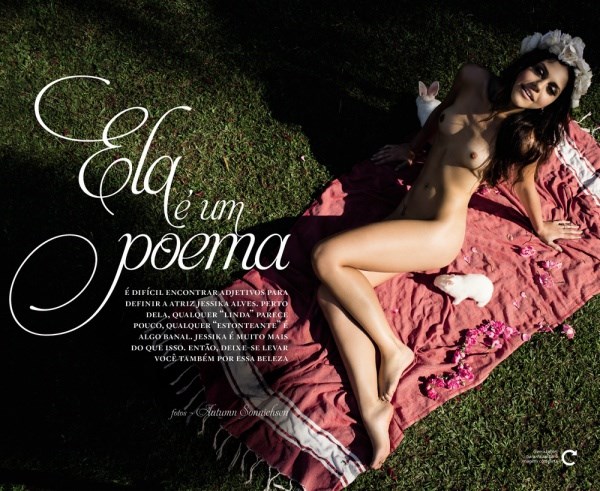 Jessika Alves pelada na Playboy - Linda Atriz Nua