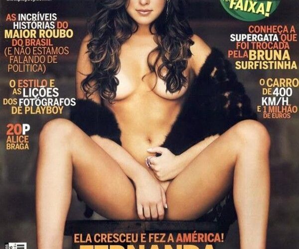 Fernanda Paes Leme pelada na Revista Playboy